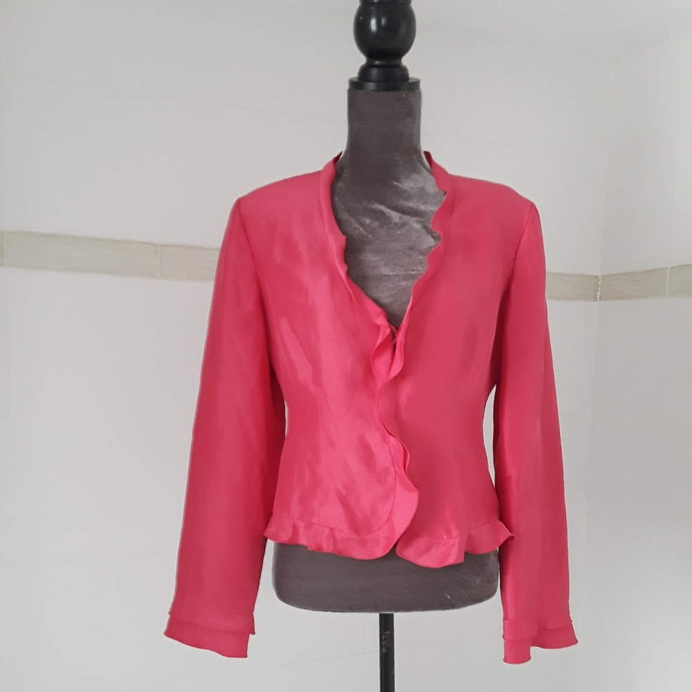 Armani Collezioni Silk Blouse Size 12
